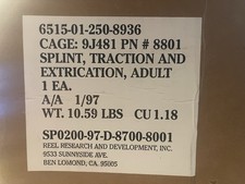 Splint Traction ad Extrication, Adult