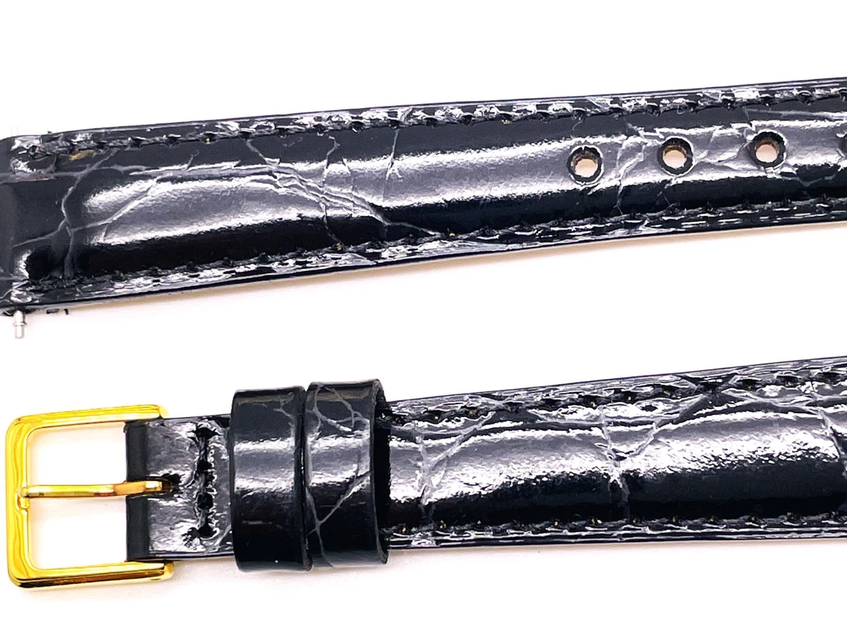 Seiko Black Wristwatch Bands 13 mm Band Width for sale | eBay