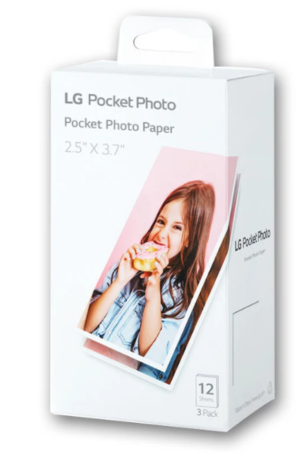 LG Pocket Photo Paper PC389 Printer 108 Sheets Genuine Authentic New | eBay