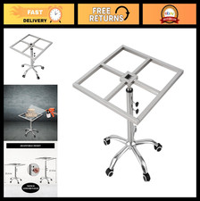 360  Rotating Spray Paint Stand Adjustable Stainless Steel Painting Table