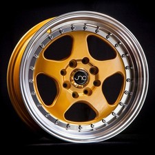 Jnc Wheels Rim Jnc010 Gold Machined Lip 17x8 5x114.3 Et30