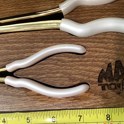 Mac Tools Limited Edition 1995, 24K Gold Plated Long Reach Pliers # 1526 - Bild 9 von 15
