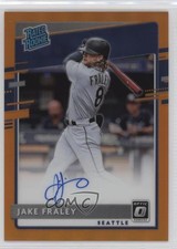 2020 Panini Donruss Optic Orange Prizm 23/99 Jake Fraley #RRS-JF Auto 17fn