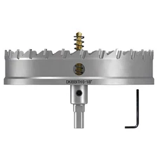 DKIBBITH TCT Hole Saw Set, 6-1/8156mm Heavy Duty Tungsten Carbide Tipped Hole...