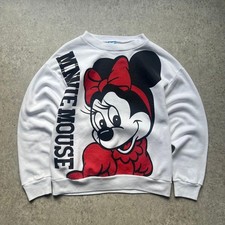 80s Disney Minnie Mouse Large Format Print Sweatshirt Made in USA