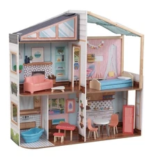 Kidkraft Designed by Me 29 Piece Magnetic Makeover Dollhouse