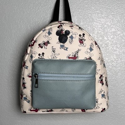 Bioworld Disney Mini Backpack Mickey & Minnie Mouse Donald Goofy