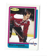 1986-87 O-Pee-Chee #164 Rod Langway NMMT