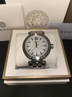 Versace Herrenuhr Aion neuwertig Quarz Analog 44MM 5ATM Saphirglas VE2G00321