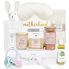 New Mom Gifts, 11PCS New Mom Care Package After Baby, Baby Shower Gifts for Momm