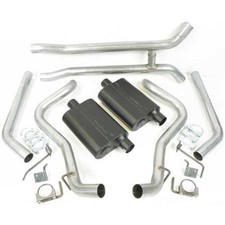 Flowmaster; American Thunder; 1967-68 Camaro/Firebird; V8; 2.5" Crossmember-Back