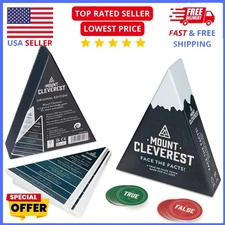 Cleverest Card Game True Or False Trivia Fun Family Game Cards Games US