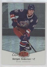 2006-07 Flair Showcase Press Level Sergei Fedorov #122 HOF 7i6