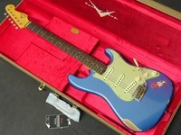 Fender Custom Shop 2025 Collection 1962 Stratocaster Relic Aged Lake Placid Blue