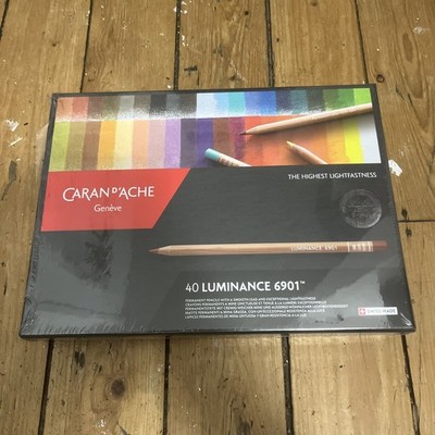 Caran D'Ache 40 Luminance 6901 Permanentstifte Brandneu 