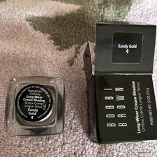 BOBBI BROWN Long Wear Cream Shadow eyeshadow Sandy Gold 4 Sz .12 OZ / 3.5 G NIB