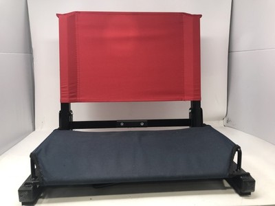 New The Stadium Chair Company Stadium Chair Navy/Seat Red/Back 13.5 Dx17 Wx16 H
