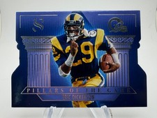 2025 Silhouette Football ERIC DICKERSON Pillars of the Game #11 Los Angeles Rams
