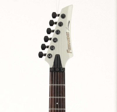 FERNANDES/BURNY FRS-100 White Dinky type Electric Guitar Used From