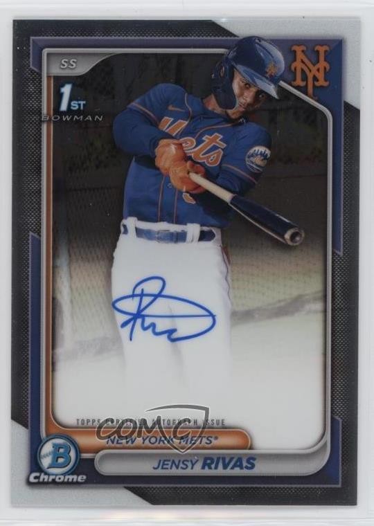 2024 Bowman Chrome Prospect Auto Jensy Rivas #CPA-JR Auto 0m4f