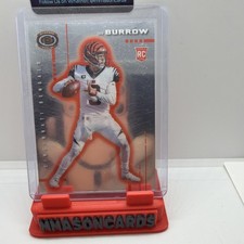 JOE BURROW BENGALS ROOKIE CARD LSU  2020 Panini Chronicles DYNAGON Joe BurrowB66. rookie card picture