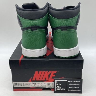 Size 9.5 - Jordan 1 Retro OG High Pine Green 2.0 for sale online