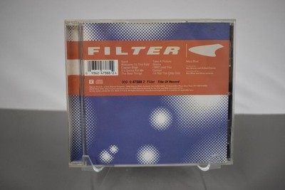 Title of Record - Audio CD By Filter - EX