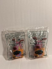 2003 Vintage Subway Sealed Courage The Cowardly Dog Meal Toy Set Of 2