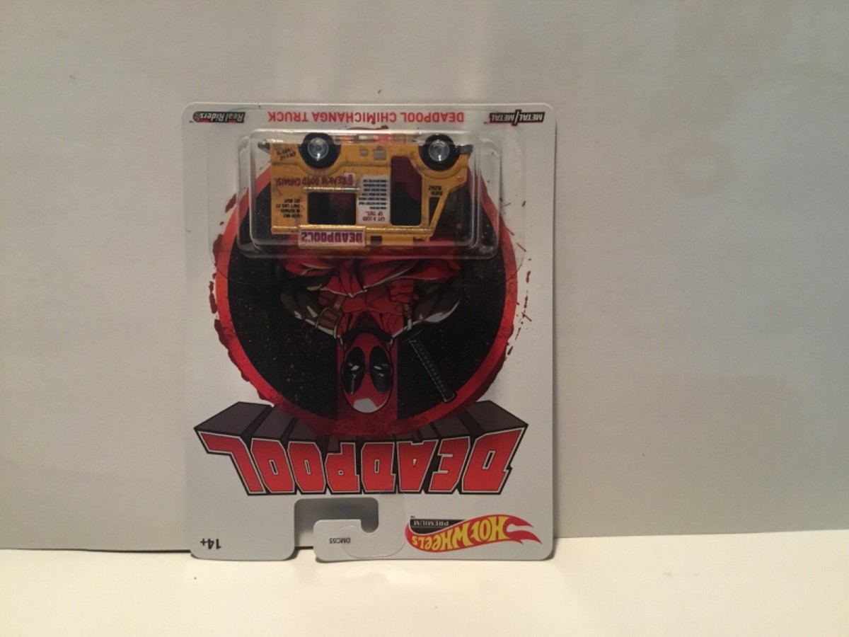 2020 Hot Wheels Retro Deadpool Chimichanga Truck 1/64 Diecast Car