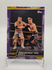 2021 Topps WWE NXT PURPLE #31 Drake Maverick Wins Group A - NXT