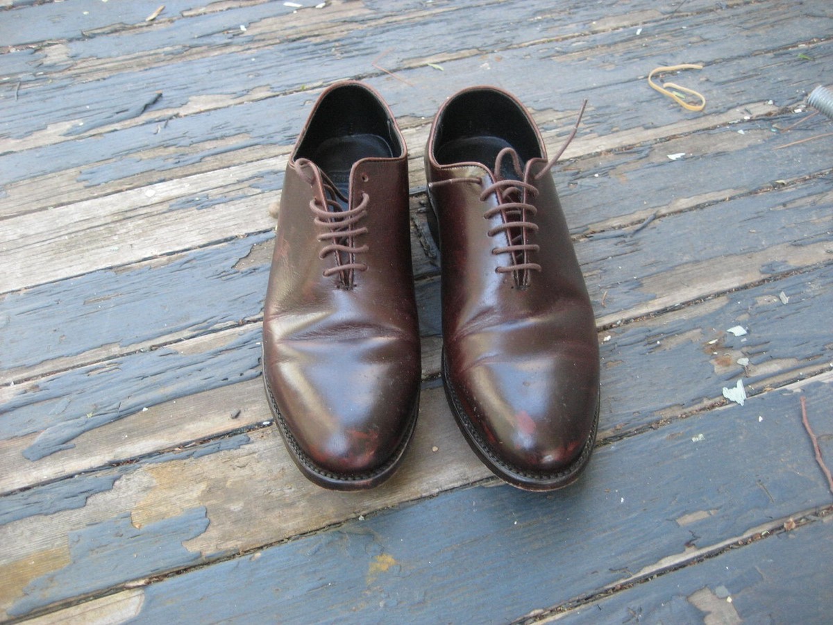 Men s Whole Cut Burgundy Leather Shoes Handcrafted by Thursday Sz US 9.5 The Martin Wholecut - Oxblood – Paul Evans main image 3