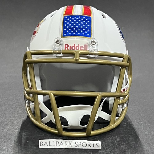 South Florida Bulls Stars & Stripes Speed Mini Helm Riddell NCAA weiß Neu! - Bild 5 von 11