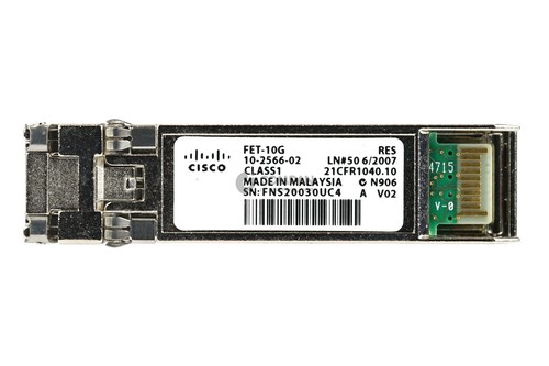 FET-10G CISCO OPTICAL TRANSCEIVER 10GB SR FABRIC EXTENDER - Zdjęcie 2 z 6