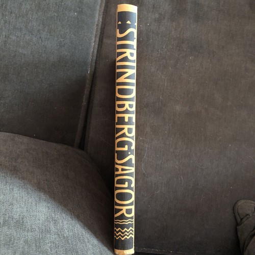 SAGOR Strindberg Bonniers Cloth 1st Thus In Norwegian NF 1985 GORGEOUS Color - Picture 14 of 24
