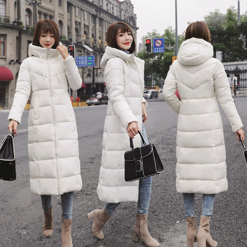 Long white 2025 jacket ladies