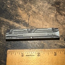 Printing Block “ K & D Speciality Tools “ Type Cut Print Block