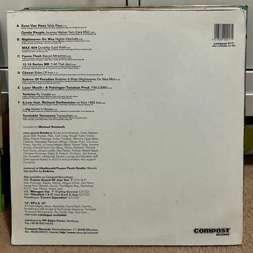 The Future Sound Of Jazz Vol. 2 LP x3 Vinyl Aphex Twin, µ-Ziq, Nightmares on Wax - Picture 2 of 10