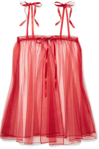 AGENT PROVOCATEUR EDITA BABYDOLL RED SIZE MED / LRG 10-14  BNWTS - Picture 1 of 3