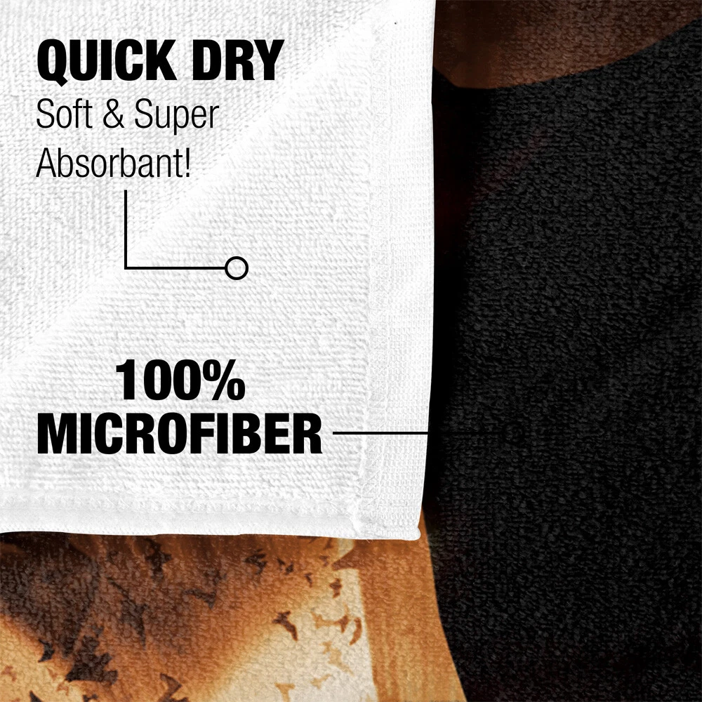 Batman Begins 30"x60" Poster Beach Towel Microfiber Lightweight Bath Official