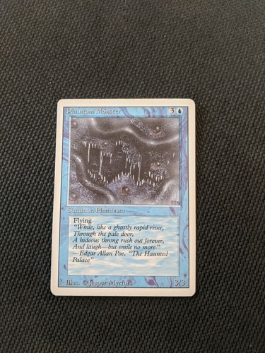 Phantom Monster Card 1994 Revised Edition Magic the Gathering Light Play - Picture 1 of 4