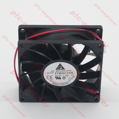 1 STCK. Delta 8CM 8025 FFB0812VH 12 V 0,60 A Dual Kugel heftiger Kühllüfter Neu - Bild 5 von 5