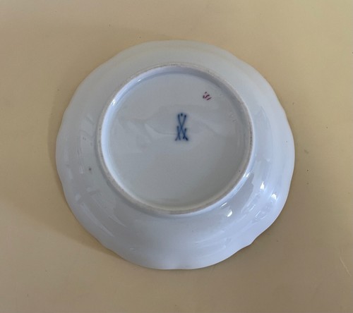 Meissen Porcelain Expresso Mocha Demitasse Kakiemon AD Cup & Saucer 20thC - Picture 10 of 10