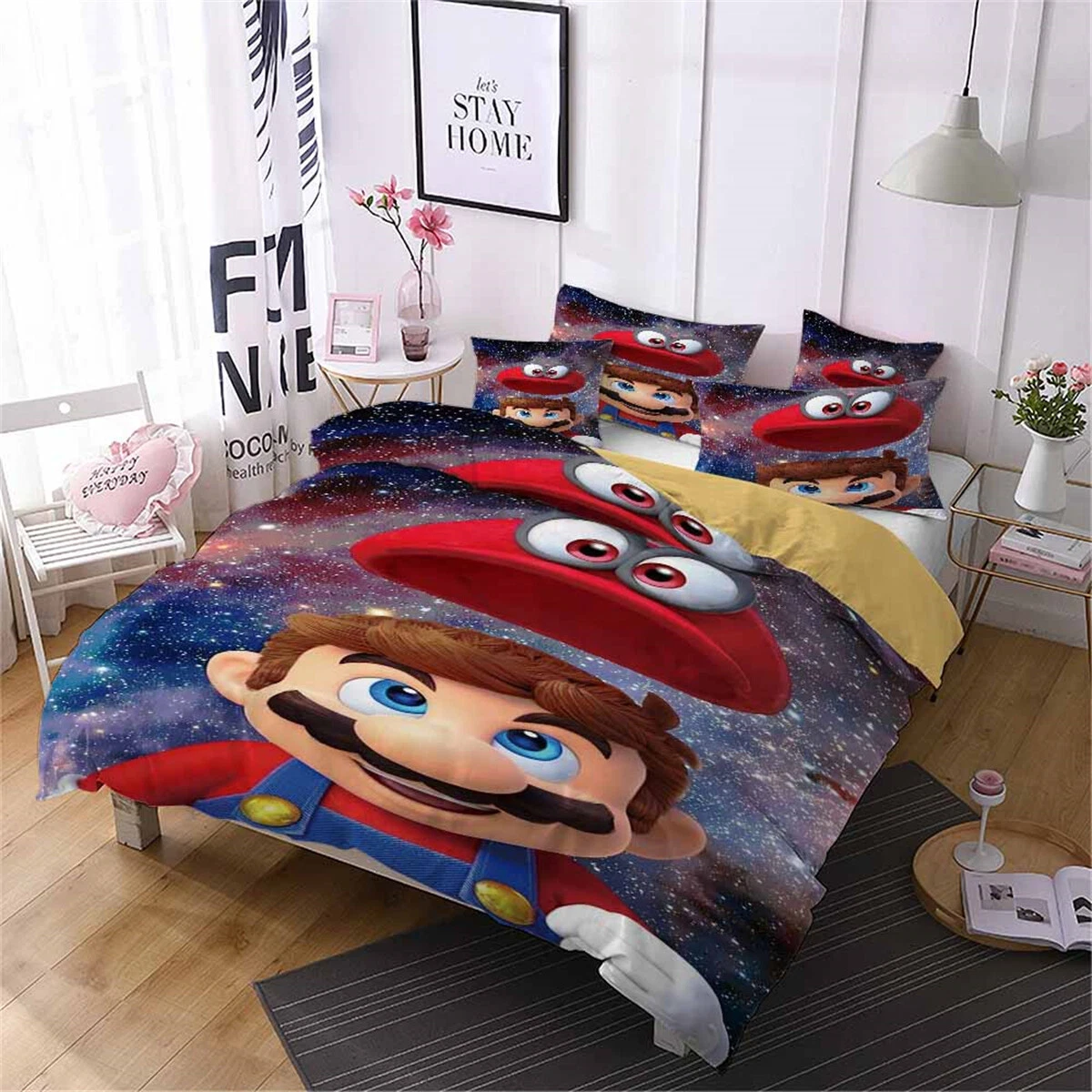 Super Mario Bedding Set, Bedroom Decoration