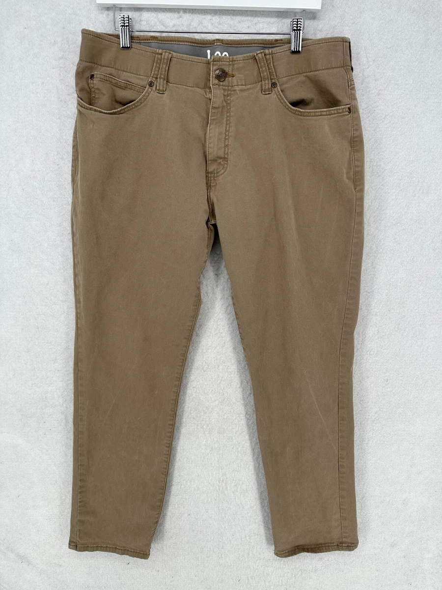 Lee sales tan jeans