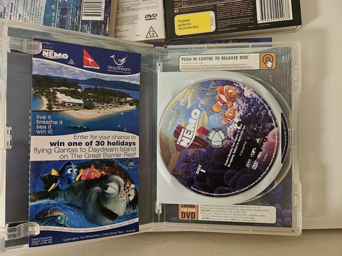 Lion King, Pinocchio, 101 Dalmatians, Finding Nemo, Ratatouille DVD Disney Reg 4 - Picture 4 of 8