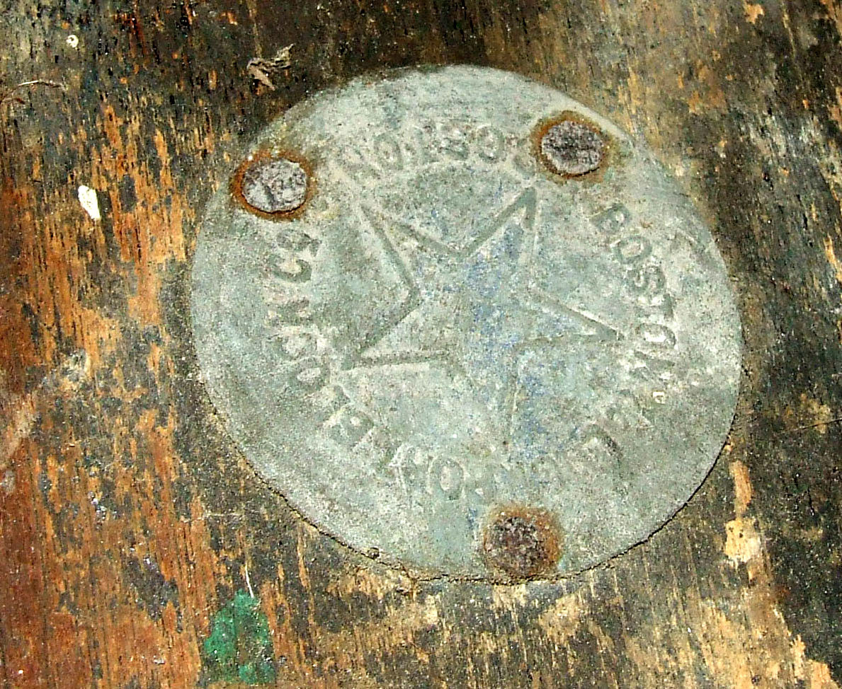 Antique Boat Ship Maritime Double Block & Tackle Pulley Boston