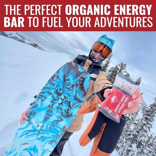 Kate’s Real Food Organic 2.2 Ounce (Pack of 6) Dark Chocolate Cherry & Almond - Picture 5 of 7