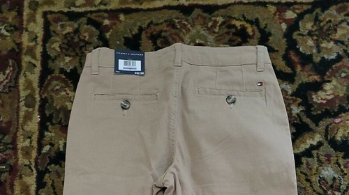 Tommy Hilfiger Big Boys Twill Chino Pants Size 16 Gold Khaki - Picture 4 of 4