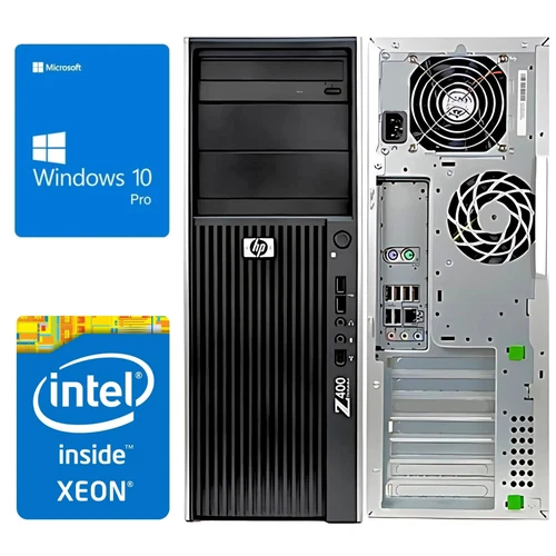 HP WorkStation Z400 XEON W3520 Nvidia NVS 0/8/16GB - 0/240/480/960GB Windows 10