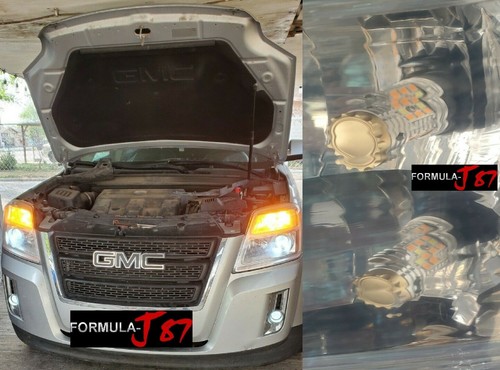 Canbus Luz LED Switchback Blanco Ámbar 2357 Dos Bombillas Señal Frontal DRL Lámpara de Estacionamiento - Imagen 10 de 12